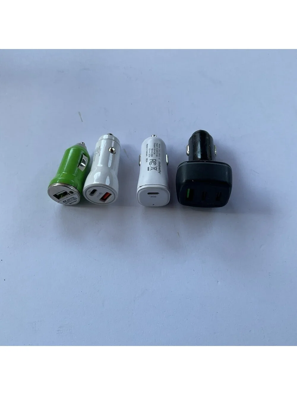 Lot Of 4 Car Charging Adapters